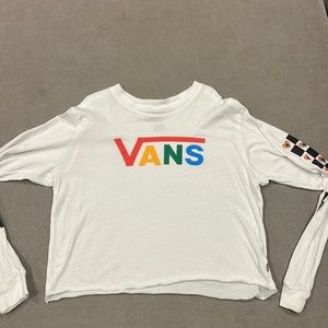 Cropped vans shirt